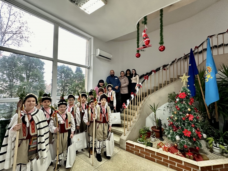 И тази година коледарите от Група за пресъздаване на традиции