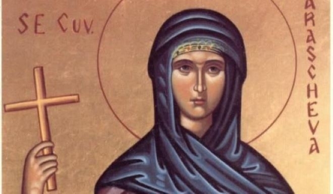 Днес Православната църква почита паметта на Света великомъченица Параскева. Тя била
