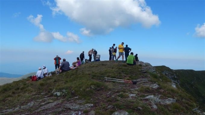 Покоряване на връх Миджур висок 2168 метра организира туристическо дружество