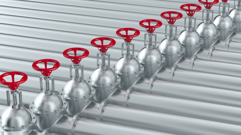 Газът в Европа продължава да поскъпва за трета поредна сесия