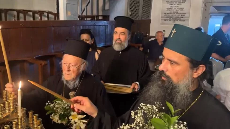 Вселенският патриарх Вартоломей пристига в България