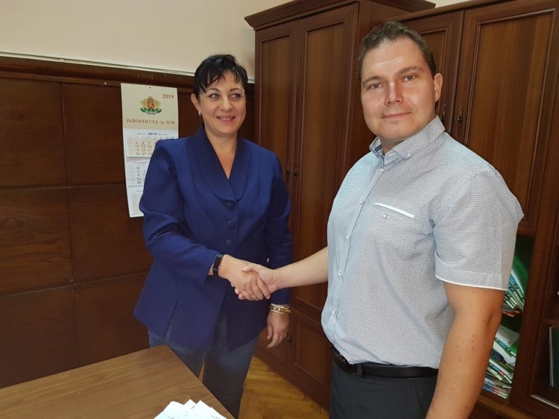 Нов съдия има в Районния съд в Лом съобщават от