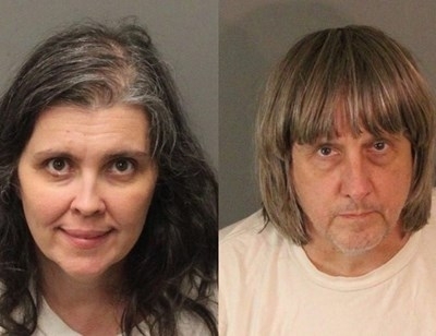 Калифорнийското семейство Дейвид и Луиз Търпин които са обвинени че