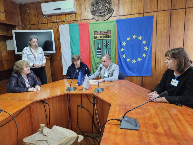 Днес в заседателната зала на Общинска администрация Берковица бяха