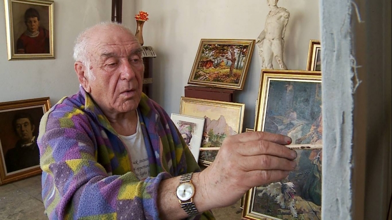 На 86 годишна възраст ни напусна доайенът на ломските художници учителят