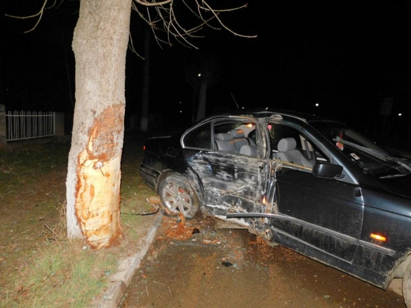 Мъртвопиян катастрофира във Вълчедръм съобщиха от МВР в Монтана Пътното произшествие