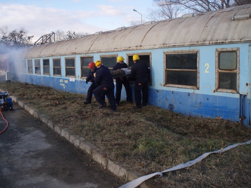 С пожаро тактическо учение на полигона на Учебния център в Монтана