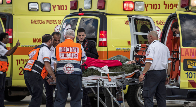 Израелец е починал тази нощ след като е бил поразен