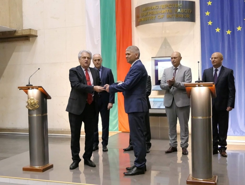 Директорът на ОД МВР Враца старши комисар Цветко Нинов е награден