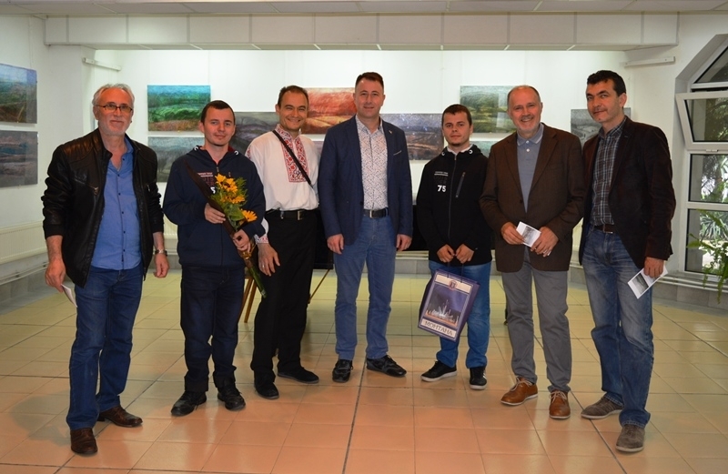 Младият живописец Александър Спасич от Сърбия откри своя изложба в