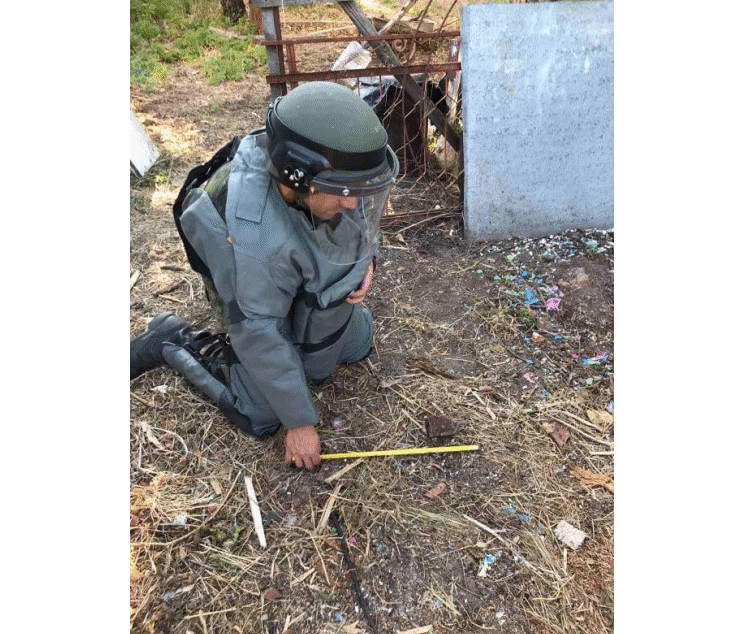 Унищожиха намерини боеприпаси в Монтанско съобщиха от пресцентъра на МВР