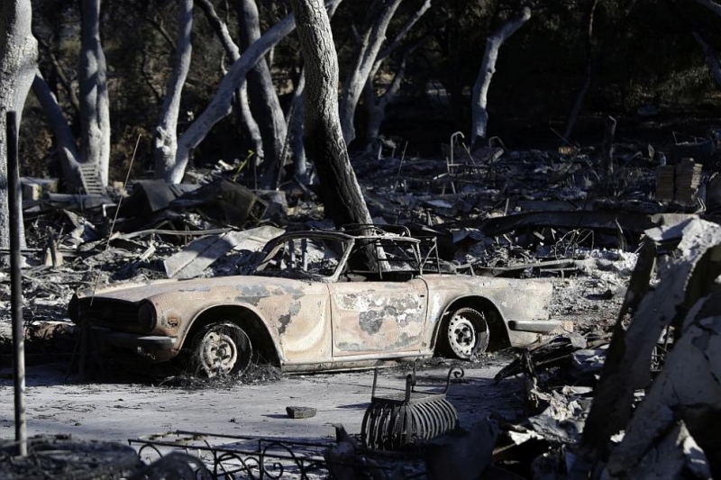 Броят на загиналите при пожара в Северна Калифорния достигна 42