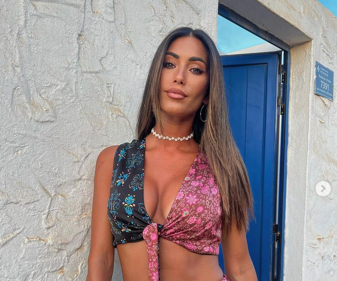 Една от най красивите футболни половинки Федерика Нарги показа изумително