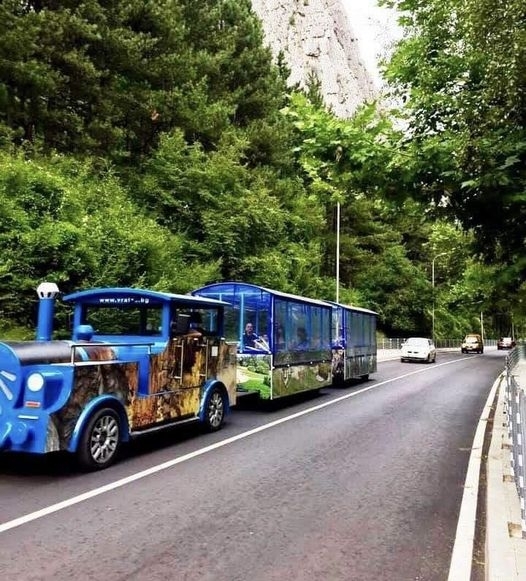 Атракционното влакче отново тръгва във Враца съобщават от общината Цветната композиция