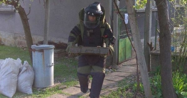 Военнослужещи от състава на 55 ти инженерен полк в Белене