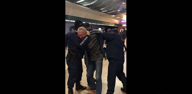 Мъж и жена без маски бяха арестувани в Софийското метро съобщиха от