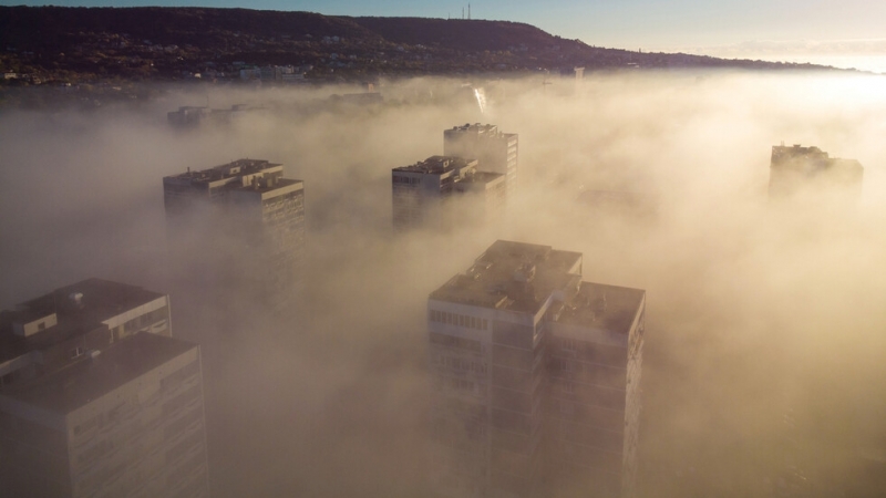 През нощта и тази сутрин е отчетена концентрация на фините