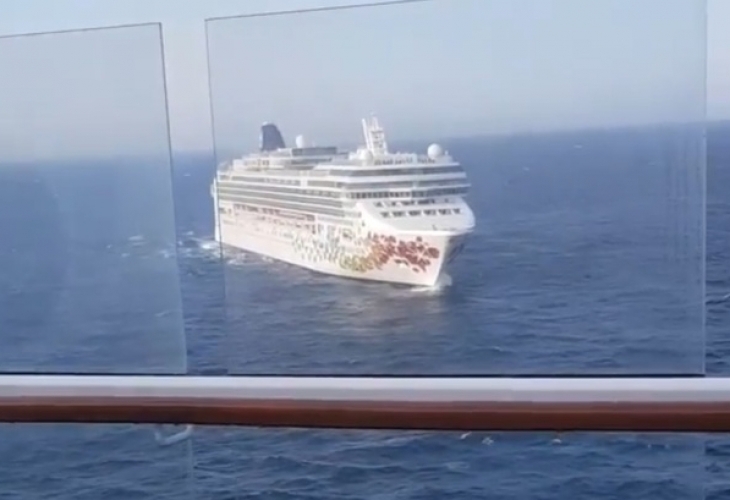 В петък 13 април един от пътниците на круизния лайнер