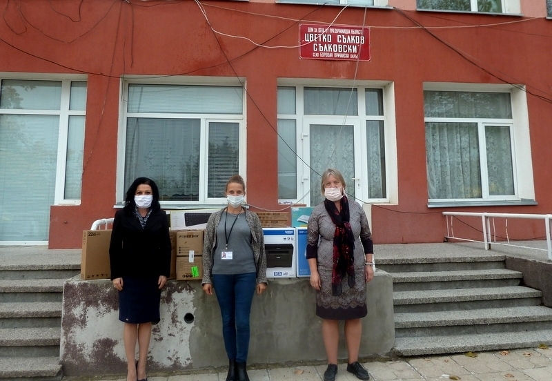 Кметът на община Борован инж Десислава Тодорова и заместник кметът