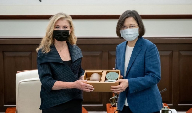 Тайванската президентка Цай Ингвен каза  днес че Китай и Русия