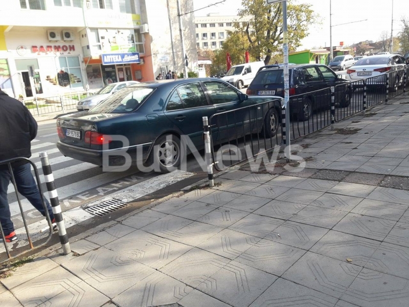 Пореден случай на нагло паркиране потресе врачани Възмутен местен жител