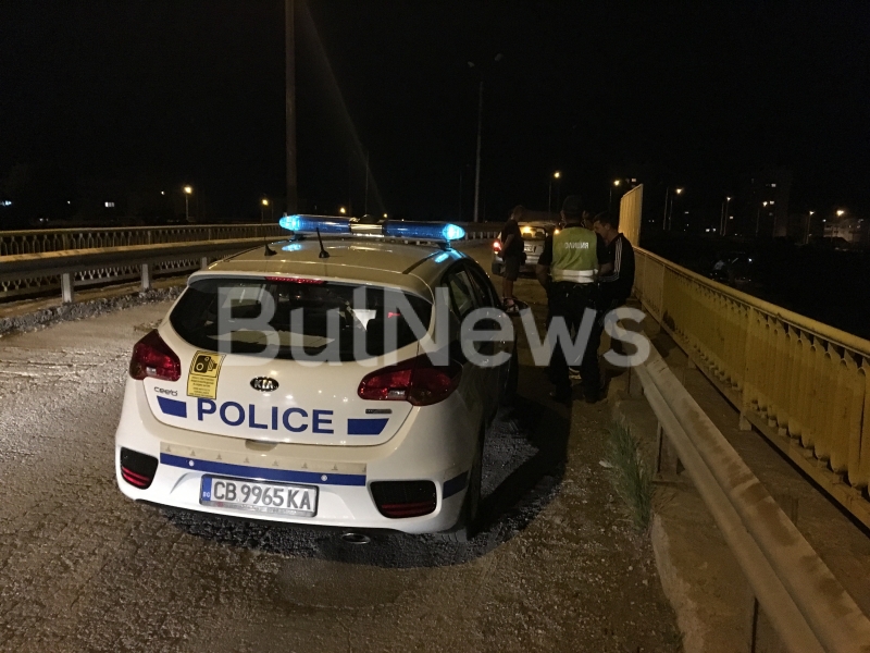 Катастрофа затапи част от надлеза при КАТ във Враца видя